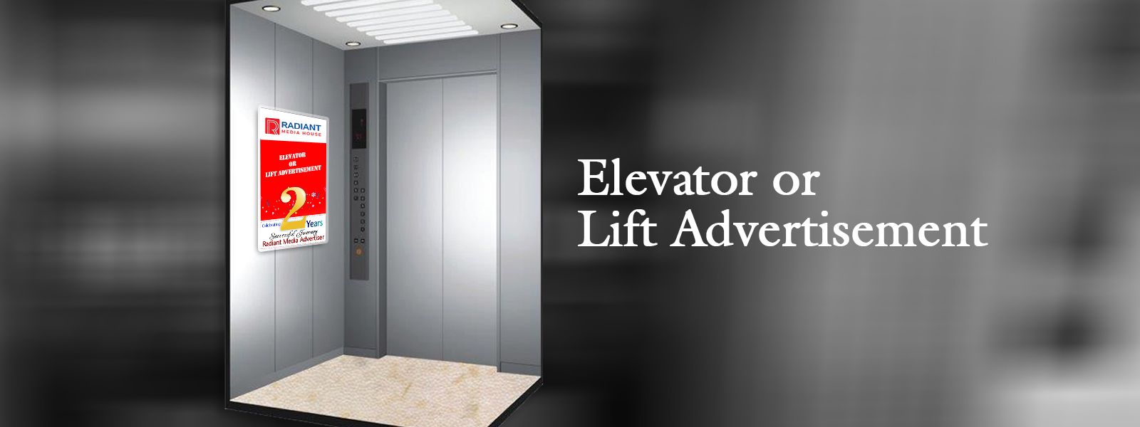 best Elevator or Lift Advertisement service provider in Delhi NCR